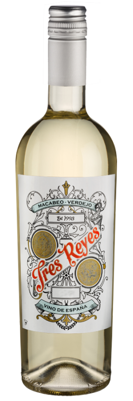 Tres Reyes Macabeo Verdejo (2023) - Bodegas y Viñedos Muñoz - Weißwein aus Spanien - Weinfreunde