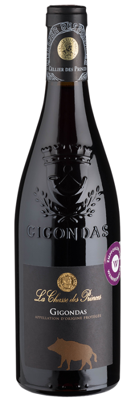 Image of Gigondas La Chasse des Princes (2023) - Cellier Des Princes - Rotwein aus Frankreich