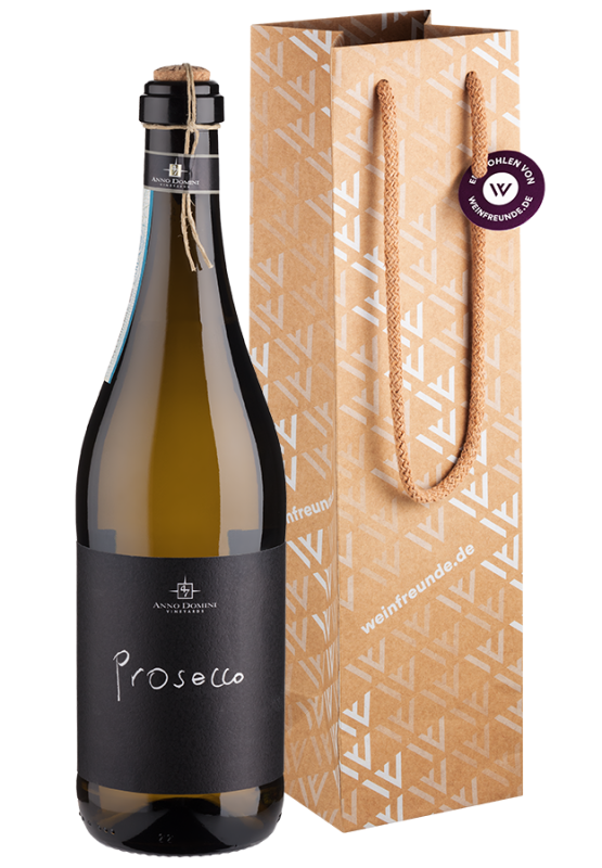 Prosecco Frizzante mit Geschenktasche - Geschenkideen - Weinfreunde