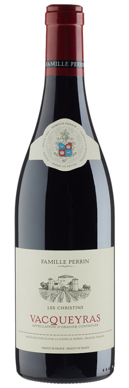 Vacqueyras Les Christins - 2021 - Famille Perrin - Französischer Rotwein