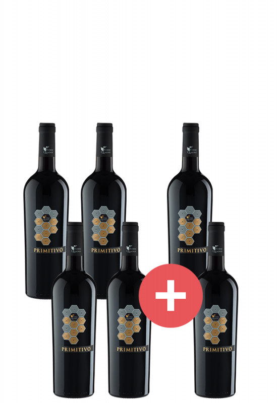 Image of 4+2 Paket Primitivo Torre Quadris - Weinpakete