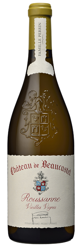 Châteauneuf-du-Pape Blanc Roussanne Vieilles Vignes Bio (2022) - Château de Beaucastel (Famille Perrin) - Weißwein aus Frankreich - Weinfreunde