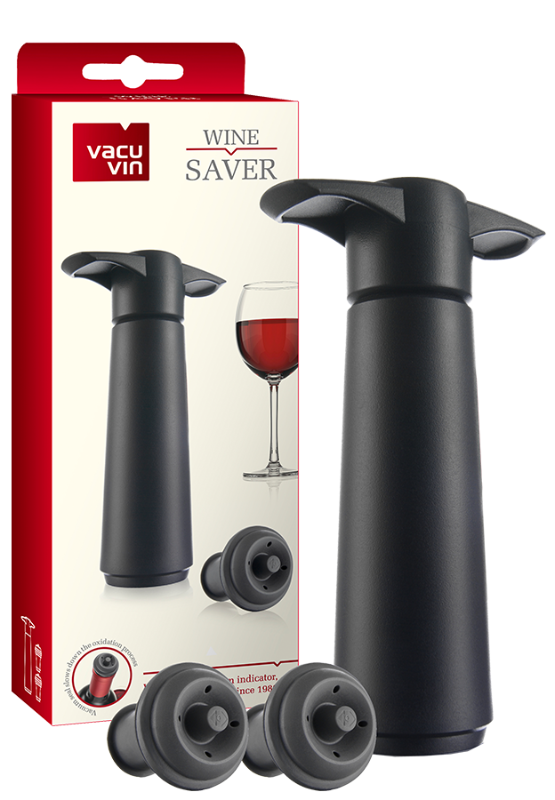 Vakuum Weinpumpe mit 2 Stopfen Wein Pumpe Vakuumierer Weinverschluß Weinflasche luftdicht verschließen 