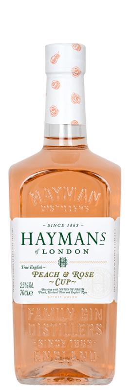 Image of Hayman’s Peach & Rose Cup Gin - Hayman’s of London - Spirituosen aus dem Vereinigten Königreich