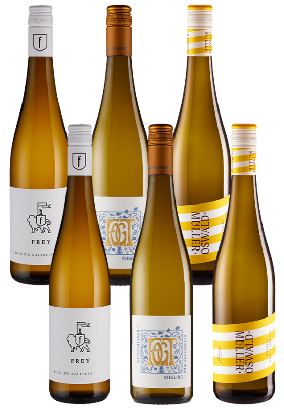 6er-Paket Riesling - Weinpakete aus Deutschland - Weinfreunde