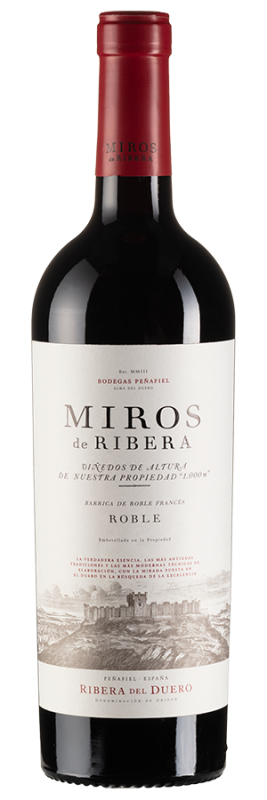 Image of Miros de Ribera Roble (2021) - Bodegas Peñafiel - Rotwein aus Spanien