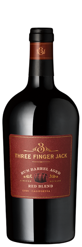 Image of 3 Finger Jack Rum Barrel Aged (2020) - 3 Finger Jack Cellars - Rotwein aus den USA