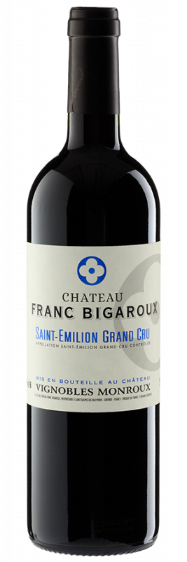 Image of Château Franc Bigaroux Saint-Émilion Grand Cru (2022) - Les Capucins - Rotwein aus Bordeaux, Frankreich