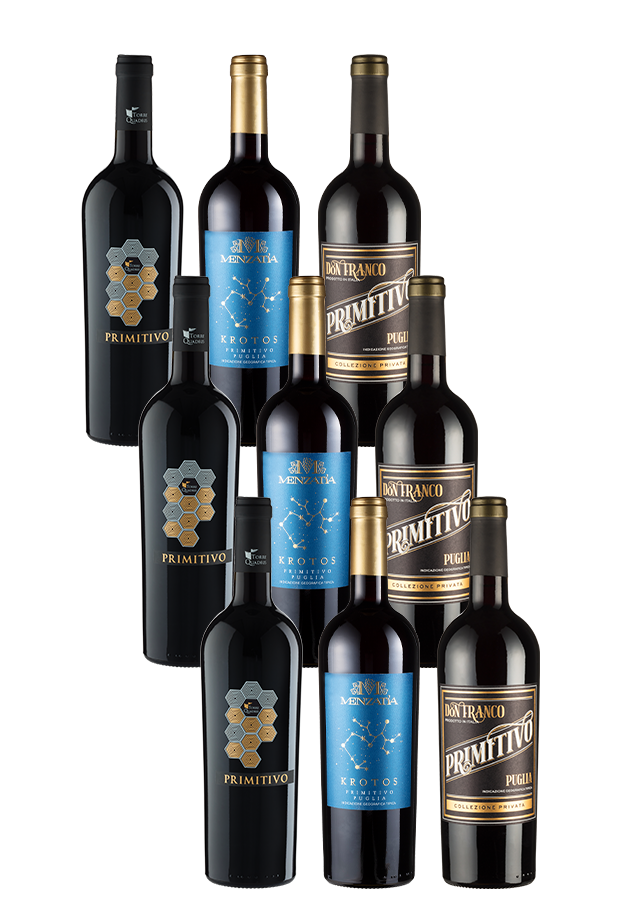 9er-Paket Primitivo Favoriten 