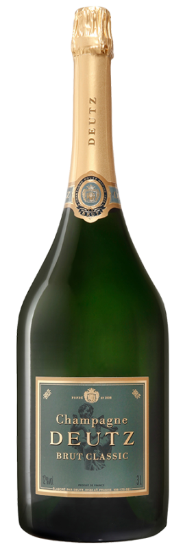 Champagner Brut Classic - 3,0 L-Doppelmagnum - Deutz - Schaumwein aus Frankreich - Weinfreunde