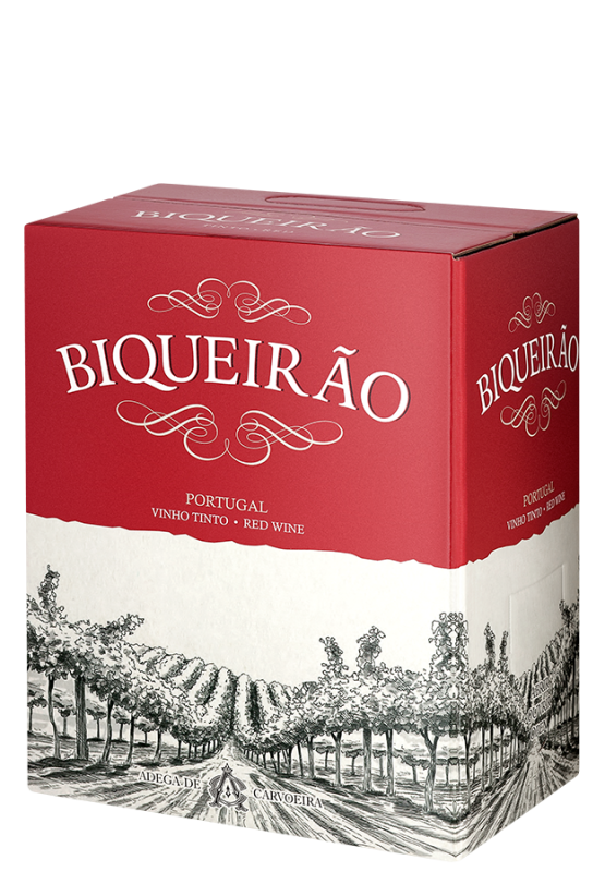 Biqueirão tinto Bag-in-Box - 5,0 L - Adega Cooperativa de Carvoeira - Rotwein aus Portugal - Weinfreunde