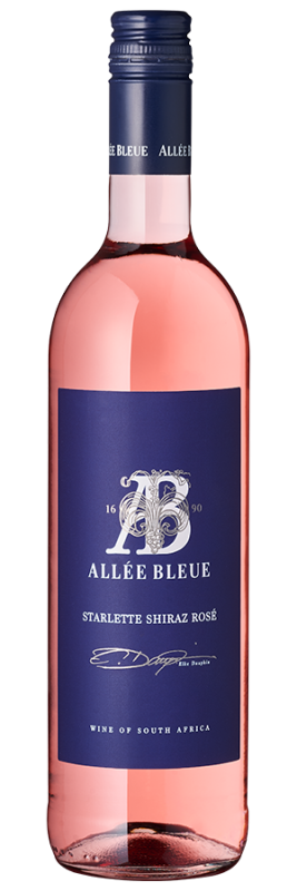 Image of Starlette Shiraz Rosé (2024) - Allée Bleue Wines - Roséwein aus Südafrika