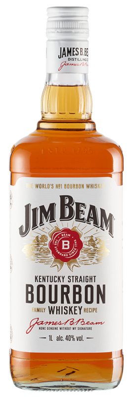 Jim Beam Bourbon Whiskey - 1L - Beam Suntory Deutschland GmbH - Spirituosen aus den USA - Weinfreunde