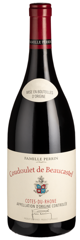 Image of Coudoulet de Beaucastel Côtes du Rhône Bio 1,5 L-Magnum (2021) - Château de Beaucastel (Famille Perrin) - Rotwein aus Frankreich