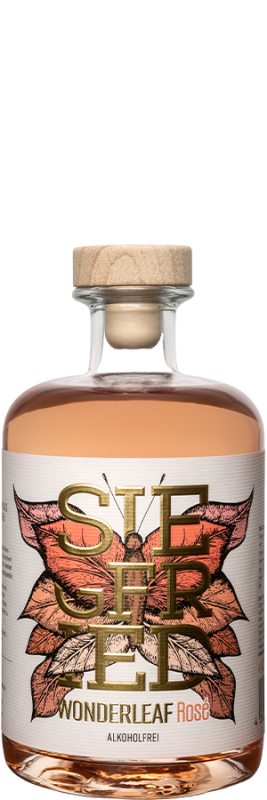 Image of Siegfried Wonderleaf Rosé - Gin-Geschmack - Rheinland Distillers - Spirituosen aus Deutschland