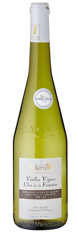 Image of Vieilles Vignes Clos de La Fontaine Muscadet Sévre et Maine (2023) - Domaine de la Foliette - Weißwein von der Loire, Frankreich