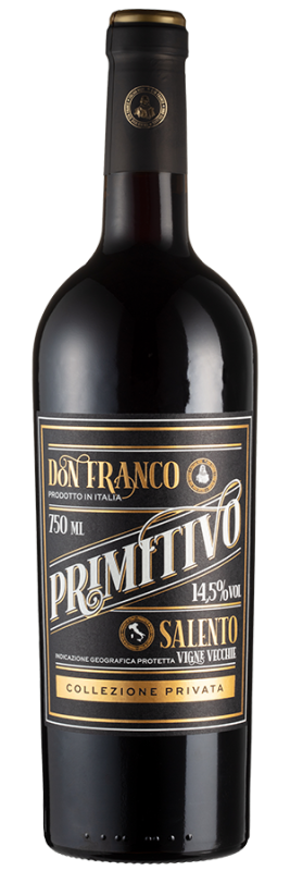 Image of Primitivo Salento Vigne Vecchie Don Franco (2021) - Riolite Vini - Rotwein aus Apulien, Italien