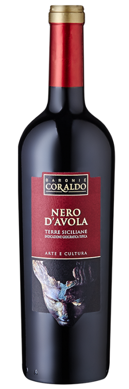 Image of Baronie Coraldo Nero d'Avola (2022) - Baglio Gibellina - Rotwein aus Sizilien, Italien