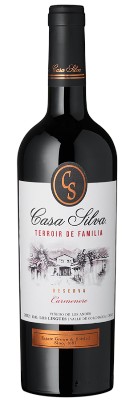 Image of Terroir de Familia Carmenère Reserva (2022) - Casa Silva - Rotwein aus Chile