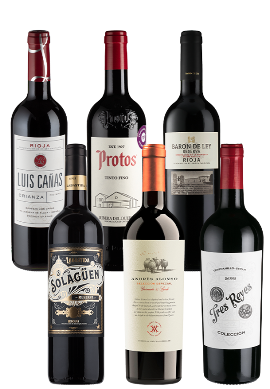 Image of 6er-Paket Premium Spanien - Weinpakete