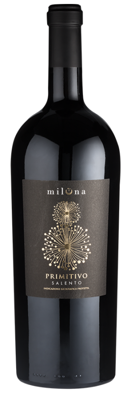 Image of Miluna Primitivo Salento - 1,5 L-Magnum (2022) - Cantine San Marzano - Rotwein aus Apulien, Italien